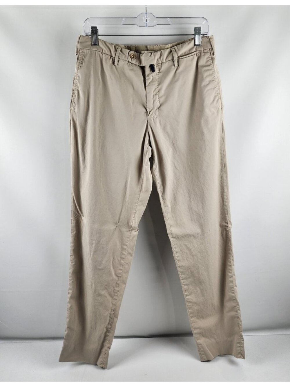 Incotex Slowear Chino Trousers Men Tan Royal Batavia Cotton Stretch EU48 (32x32)